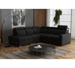 Sedací souprava Petrit VIII levá Kronos černá