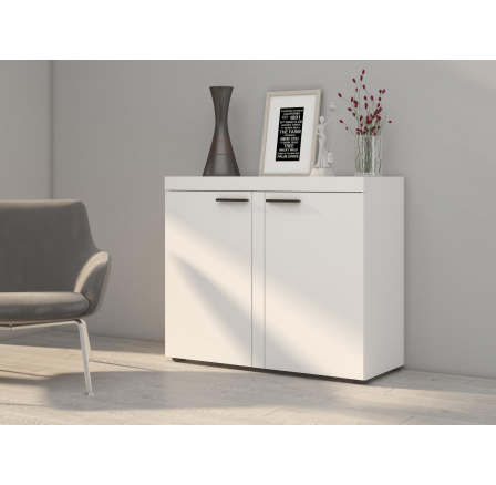 Komoda RIZO 2D, Bílá