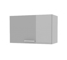 Kuchyňská horní skříňka Femme KL60 1D, šedý lesk