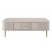 Konferenční stolek Vesper, kašmír / zlaté nohy