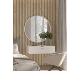 Zrcadlo Grace na šňůře, 80cm