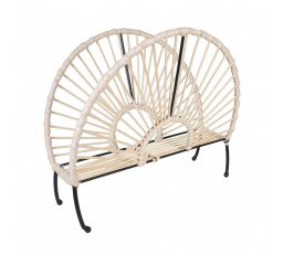 Stojan na noviny Fogler s ratanovým efektem