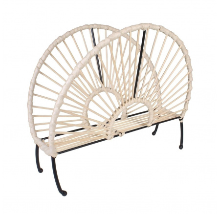 Stojan na noviny Fogler s ratanovým efektem