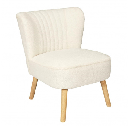 Křeslo Erika bílé boucle