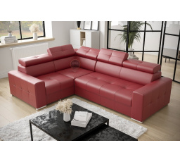 Rohová sedací souprava MARGO II 270×197 přírodní kůže - levá, přírodní kůže - volitelná barva