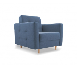 Křeslo GODIVO Modré, Norn 86