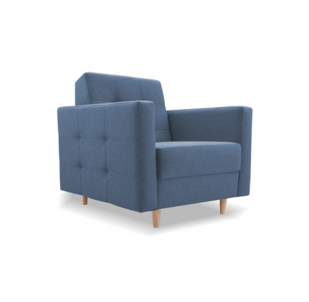 Křeslo GODIVO Modré, Norn 86