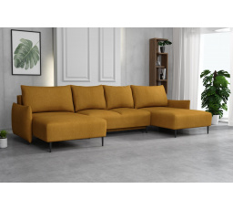 Sedací souprava Santino U Velo hořčicová