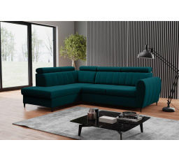 Sedací souprava Faria levá zelenomodrá