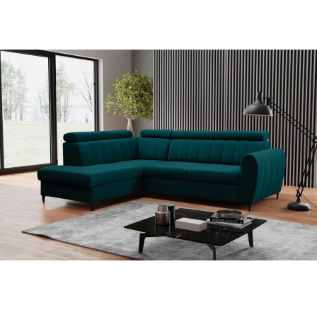 Sedací souprava Faria levá zelenomodrá Sedací souprava Faria levá zelenomodrá