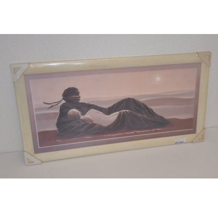 Obraz Postavy na poušti 33x70 cm