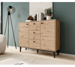 Komoda BESA Artisan+Černý