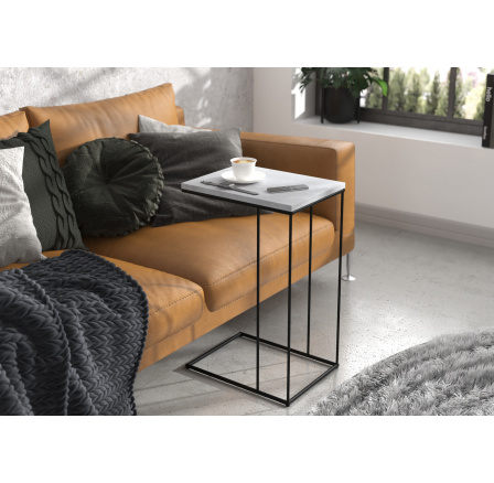 Pomocný stolek DRU Černý+Beton