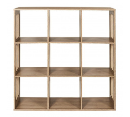 Regál Klaus 9 polic přírodní