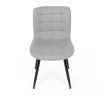 Jídelní židle, šedá, látka, HC-462 SIL2