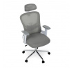 Kancelářská židle, houpací mechanismus, šedá, KA-K2031 GREY