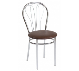 Židle tmavě hnědá Venus