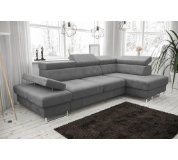 Rohová sedací souprava GALAXY MINI 170x280 - šedá , pravá