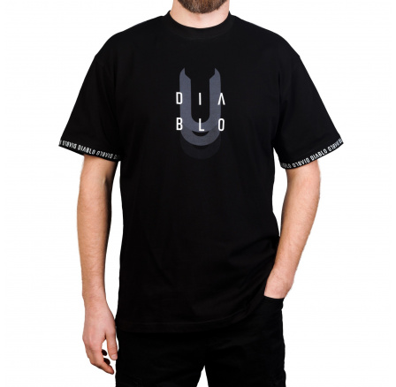 Pánské tričko-Černé-Extra velké Pánské tričko-Černé-Extra velké