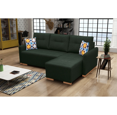 Rohová sedací souprava Padova P zelená Rohová sedací souprava Padova P zelená