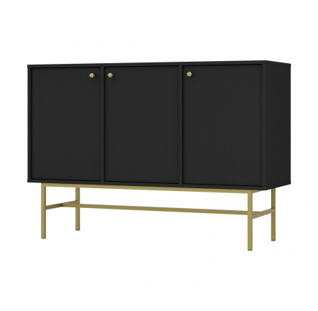 Komoda Tomila 813/3 černý grafit