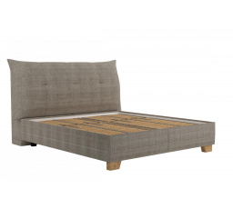 Postel Joris 180x200, hnědá