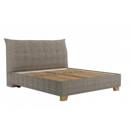 Postel Joris 180x200, hnědá