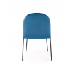 Jídelní židle K443, modrý Velvet