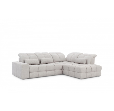 Rohová sedačka Magnelio L s elektricky vysouvatelným sedákem