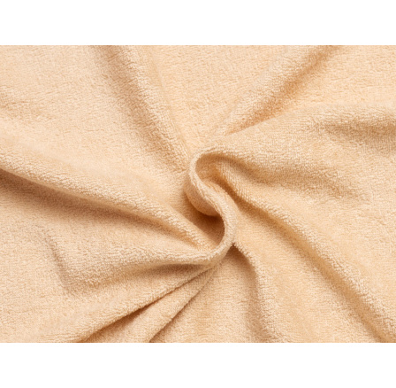 Froté prostěradlo světle béžové 120x200