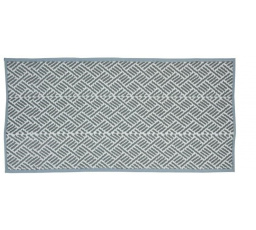 Kempingová podložka 90x180cm světle šedá