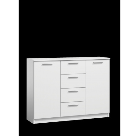 Komoda bílá KOM22D4S-FX