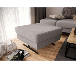 Taburet  EMPORIO 70 x 70 cm - šedá