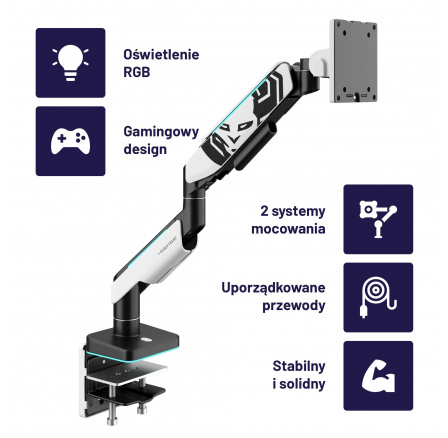 Držák na monitor LED RGB X-Arm