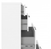 Komoda OFFICE 80400/158, Bílá