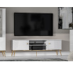 Tv komoda GOLDIN 06, Alpská bílá/Bílý Lesk