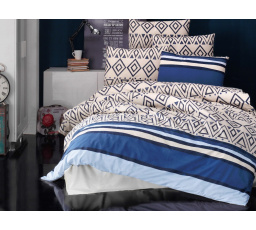 Povlečení bavlna 140x200, 70x90cm Falcon nitěný knoflík