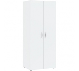 Šatní skříň BASIC 2D, Bílá