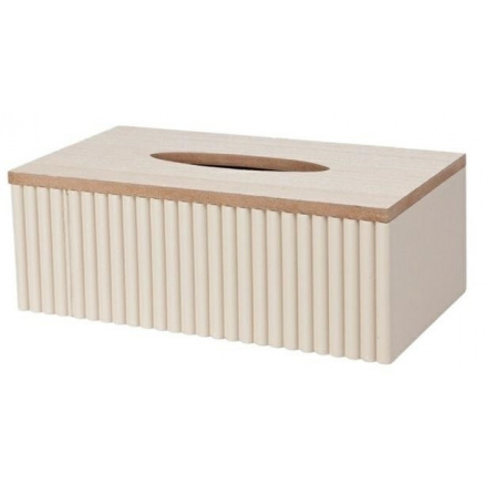 Krabice na kapesníky Borjan béžová Krabice na kapesníky Borjan béžová