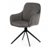 Jídelní židle, šedá, látka, DCH-P3174 GREY2