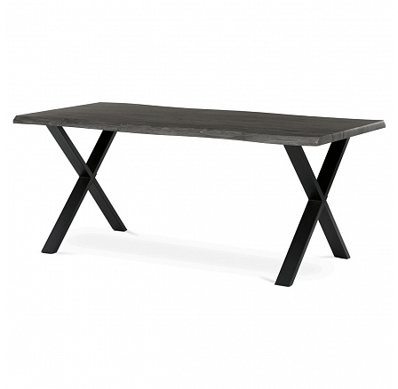 Jídelní stůl 180x90cm, mdf, šedý dub, HT-F4318 GREY