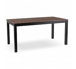Zahradní stůl ARGOS 160-260 cm Ořech/Černý