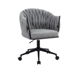 Kancelářské křeslo FB37JB, Šedá/Černá