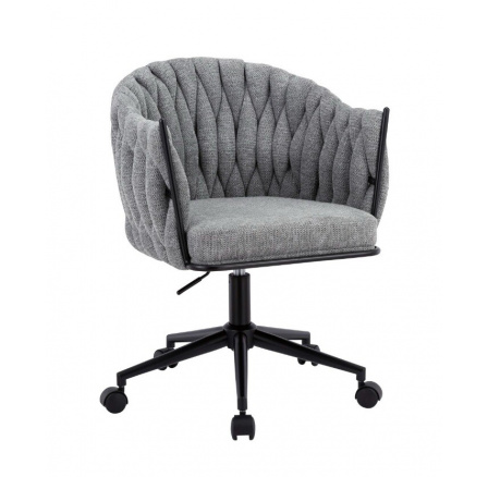 Kancelářské křeslo FB37JB, Šedá/Černá