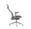 Kancelářské křeslo Profi FB26GRJB, Šedá/Bílá