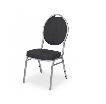 Křeslo banketní Herrmann velur černé Křeslo banketní Herrmann velur černé