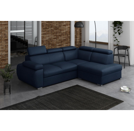 Rohová sedací soustava Bodie IV pravá modrá Rohová sedací soustava Bodie IV pravá modrá