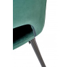 Barová židle H107, tmavě zelená