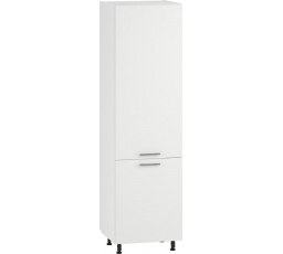 VENTO DL-60/214 spodní vysoká skříňka čelo: bílý mat (2p=1ks) skříňka pro vestavbu lednice