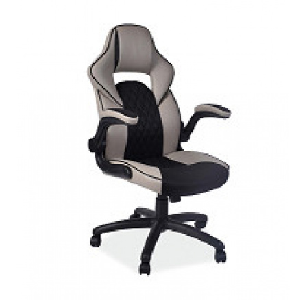 Kancelářské křeslo Q-372, černá/béžová